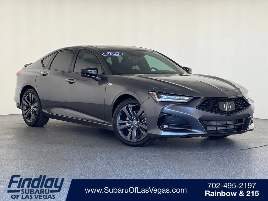 Used 2022 Gray Acura A-Spec Package image 1
