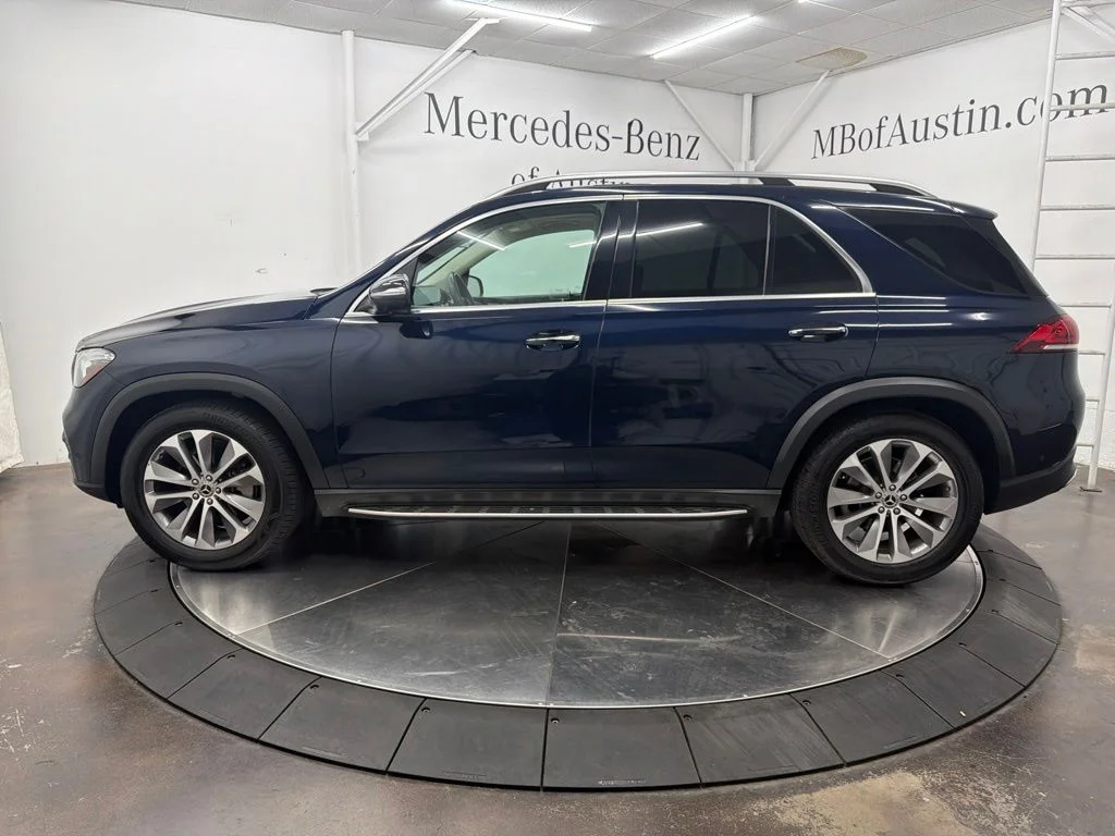Certified Used 2020 Blue Mercedes-Benz GLE 350 image 4