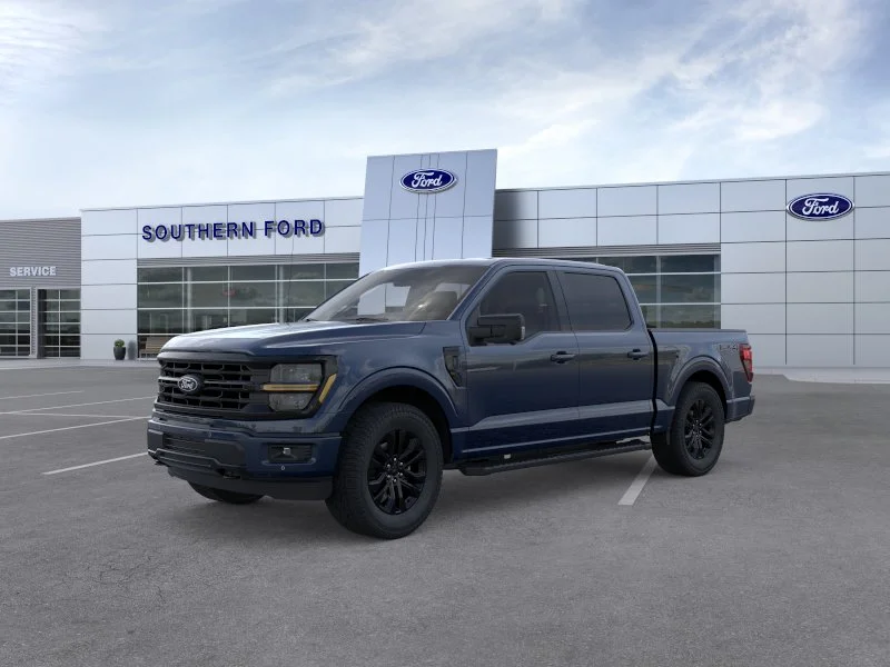 New 2026 Antimatter Blue Metallic Ford XLT image 10