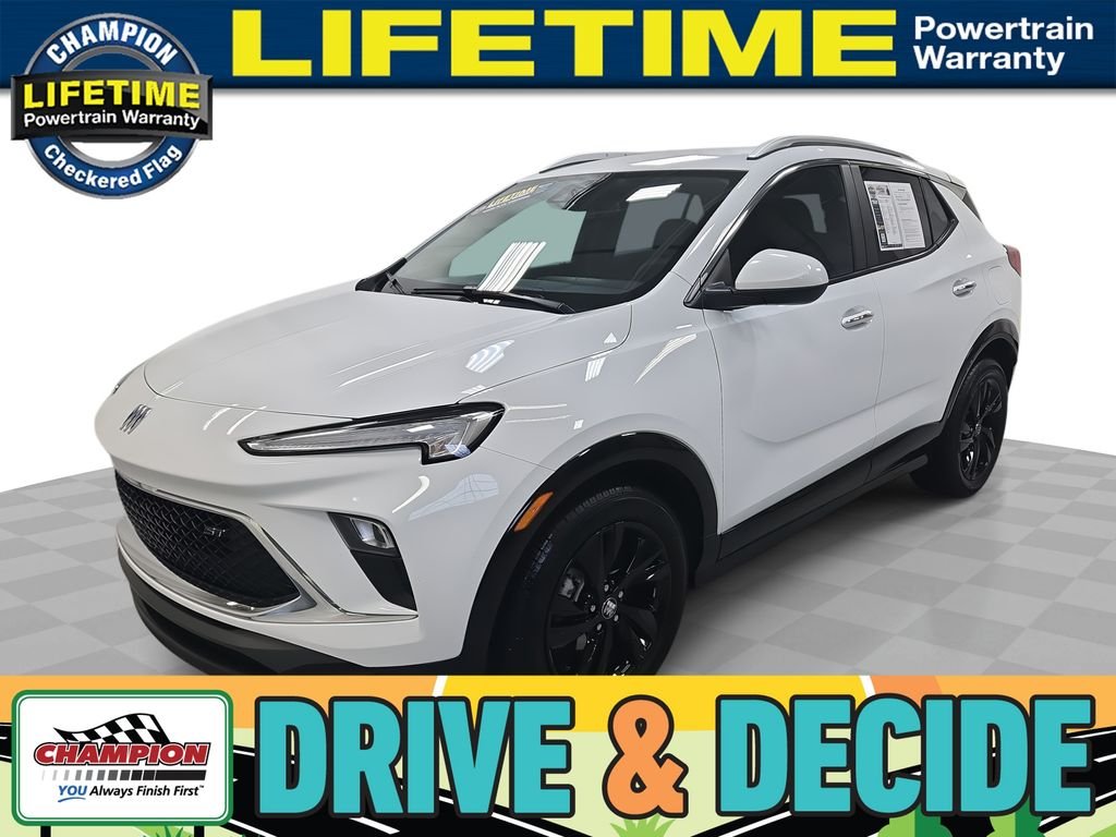 Used 2024 Summit White Buick Sport Touring image 1