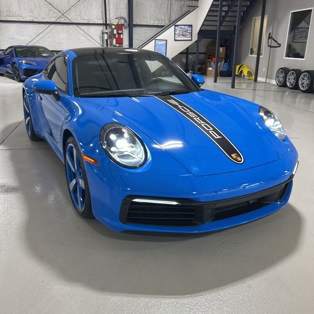 Used 2022 Blue Porsche  image 3