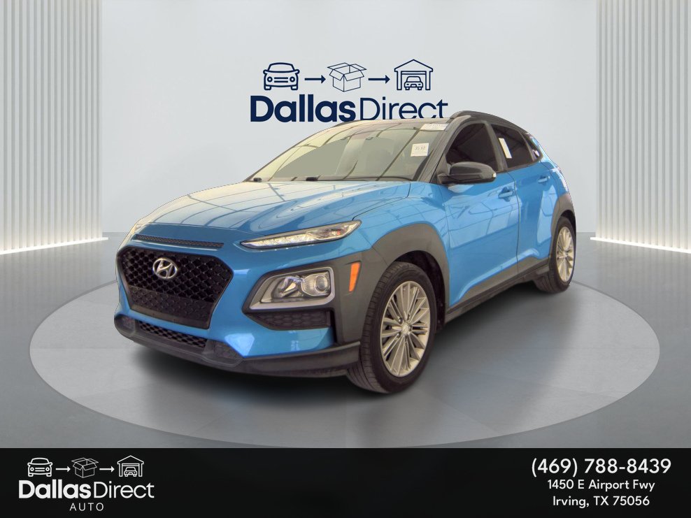 Used 2019 Surf Blue w/Dark Gray Roof Hyundai SEL image 5
