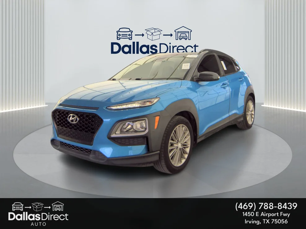 Used 2019 Surf Blue w/Dark Gray Roof Hyundai SEL image 5