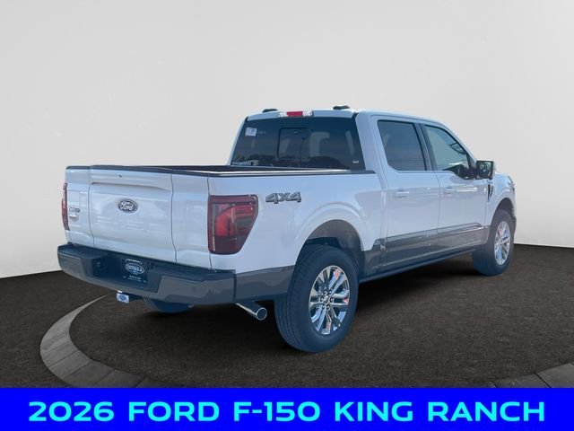 New 2026 White Ford King Ranch image 6