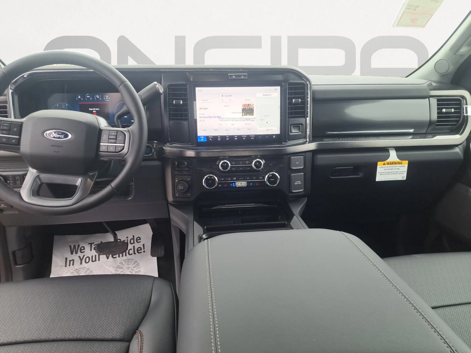 New 2026 Agate Black Metallic Ford LARIAT image 3