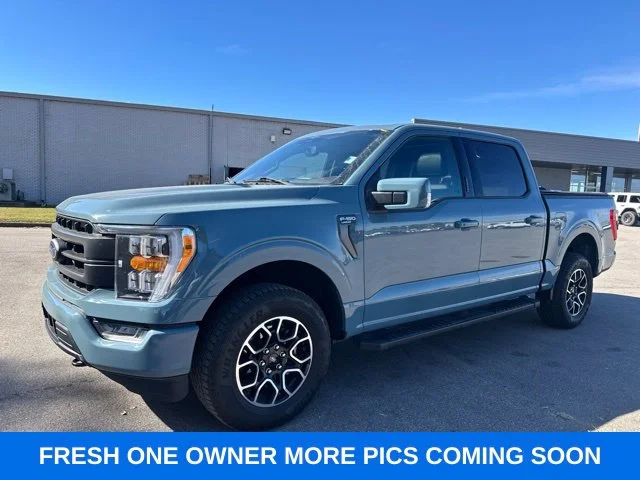 Used 2023 Blue Ford Lariat image 1