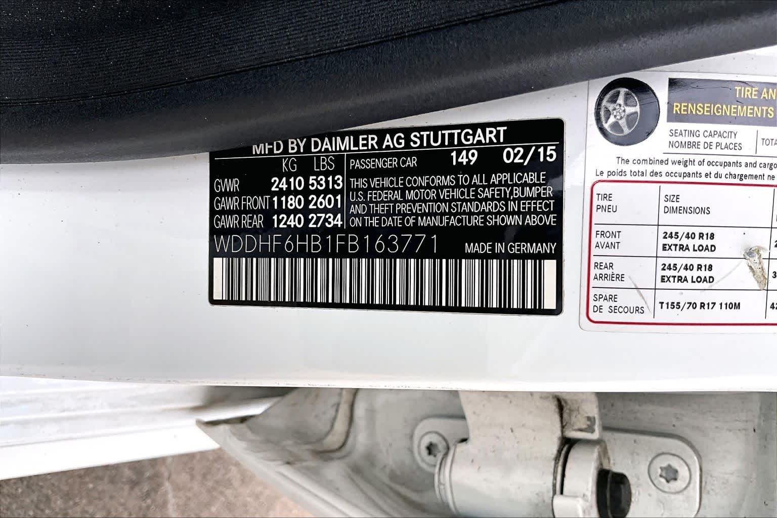 Used 2015 Polar White Mercedes-Benz E 400 image 35