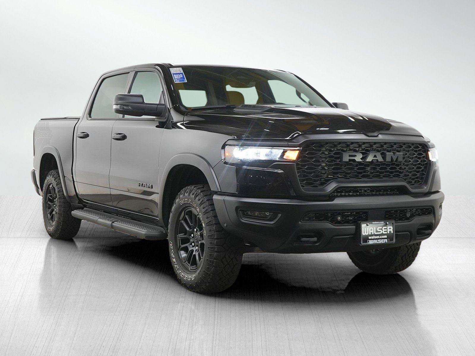 Used 2025 Diamond Black Crystal Pearlcoat Ram Rebel image 8