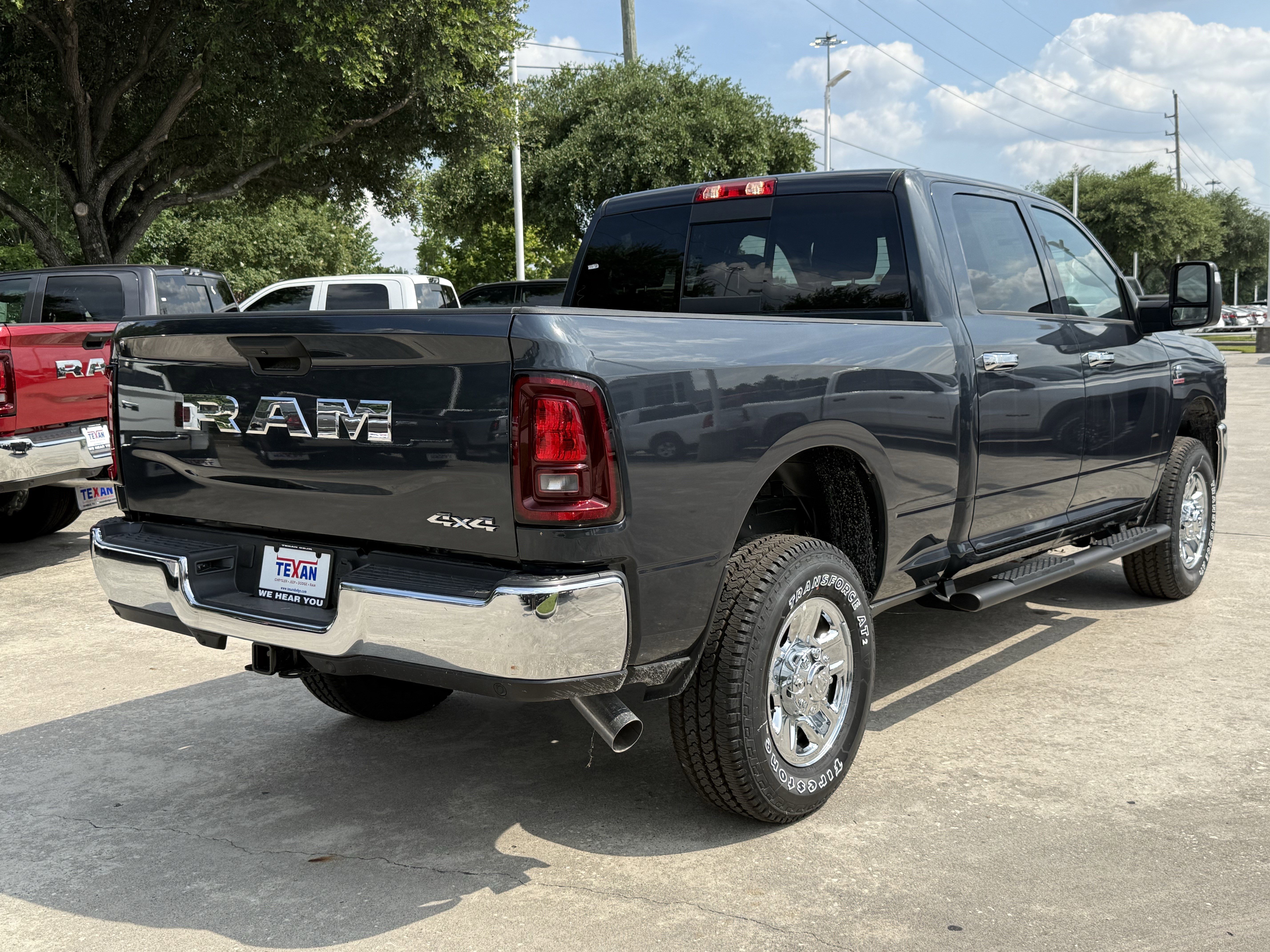 New 2026 Forged Blue Metallic Exterior Paint RAM Tradesman image 4