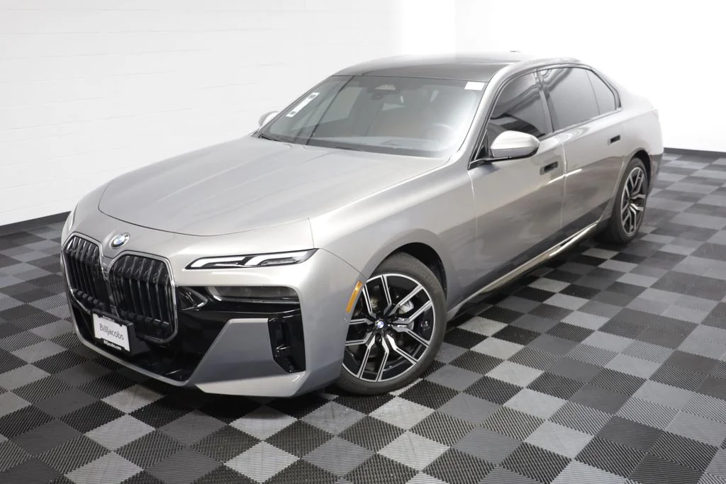 Certified Used 2023 Gray BMW 760i xDrive image 2