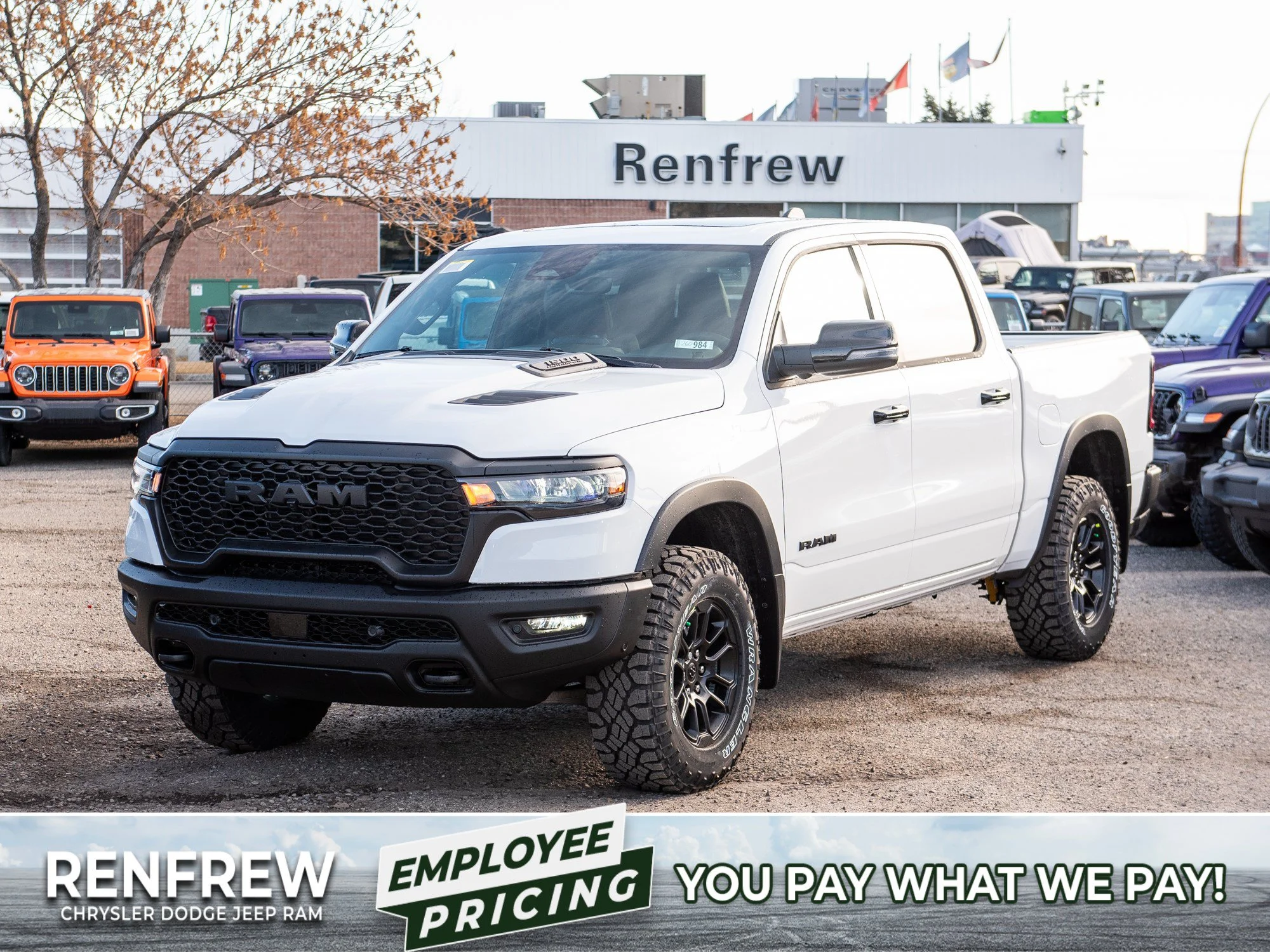 New 2026 White RAM Rebel* image 1