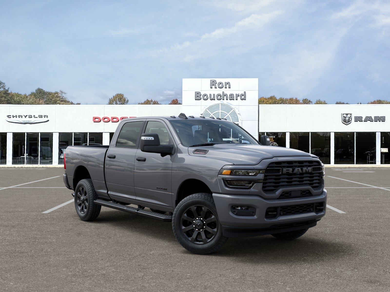 New 2026 Ceramic Gray Clear-Coat Exterior Paint RAM Big Horn image 5