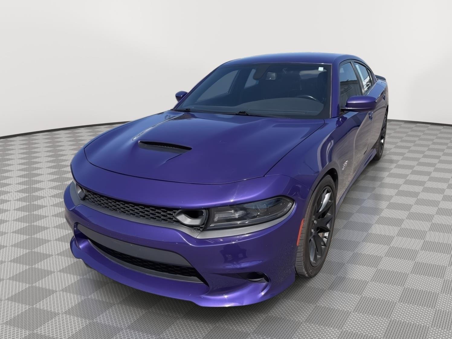 Used 2019 Plum Crazy Pearlcoat Dodge Scat Pack image 2