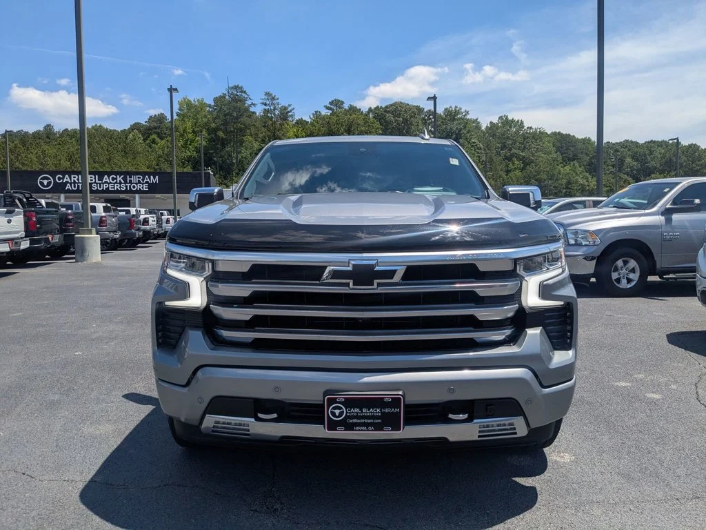 Used 2024 Sterling Gray Metallic Chevrolet High Country image 2