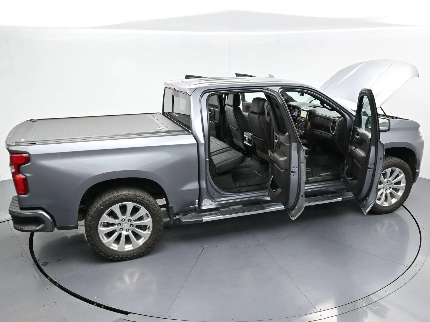 Used 2019 Satin Steel Metallic Chevrolet High Country image 45