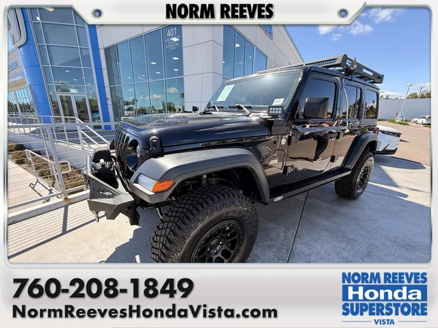 2018 Jeep Wrangler Unlimited 2018 Jeep Wrangler Unlimited Sport S Convertible