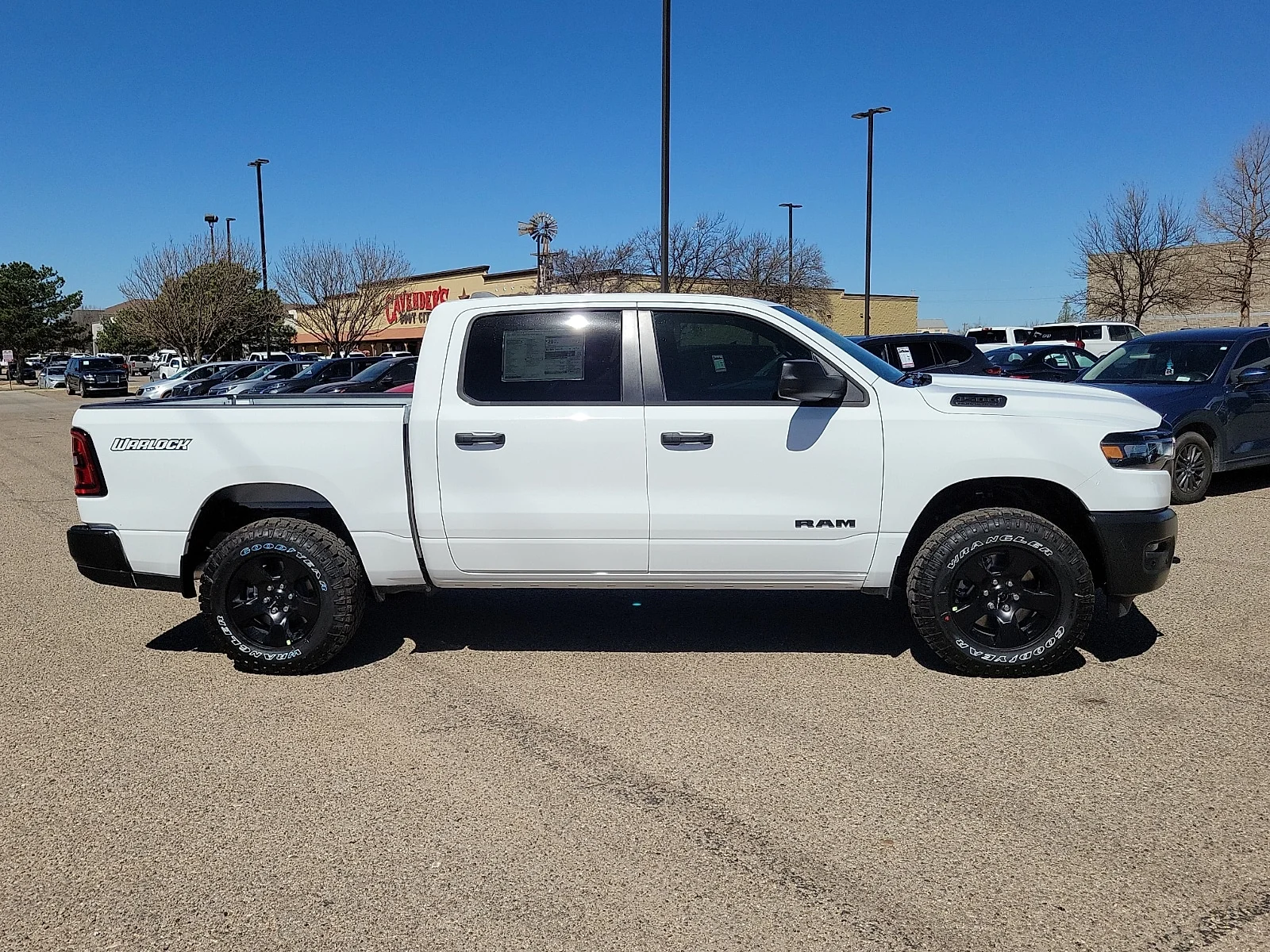 New 2026 PW7 Bright Whit Ram WARLOCK CREW CAB 4X4 5