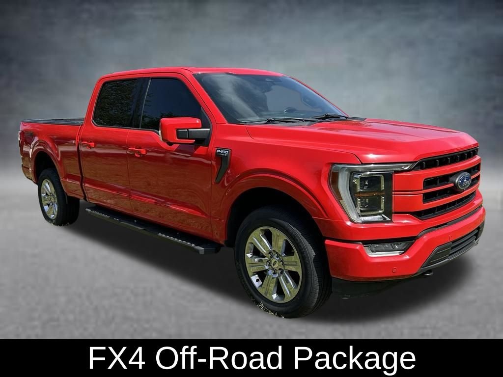 Used 2023 Red Ford Lariat image 3