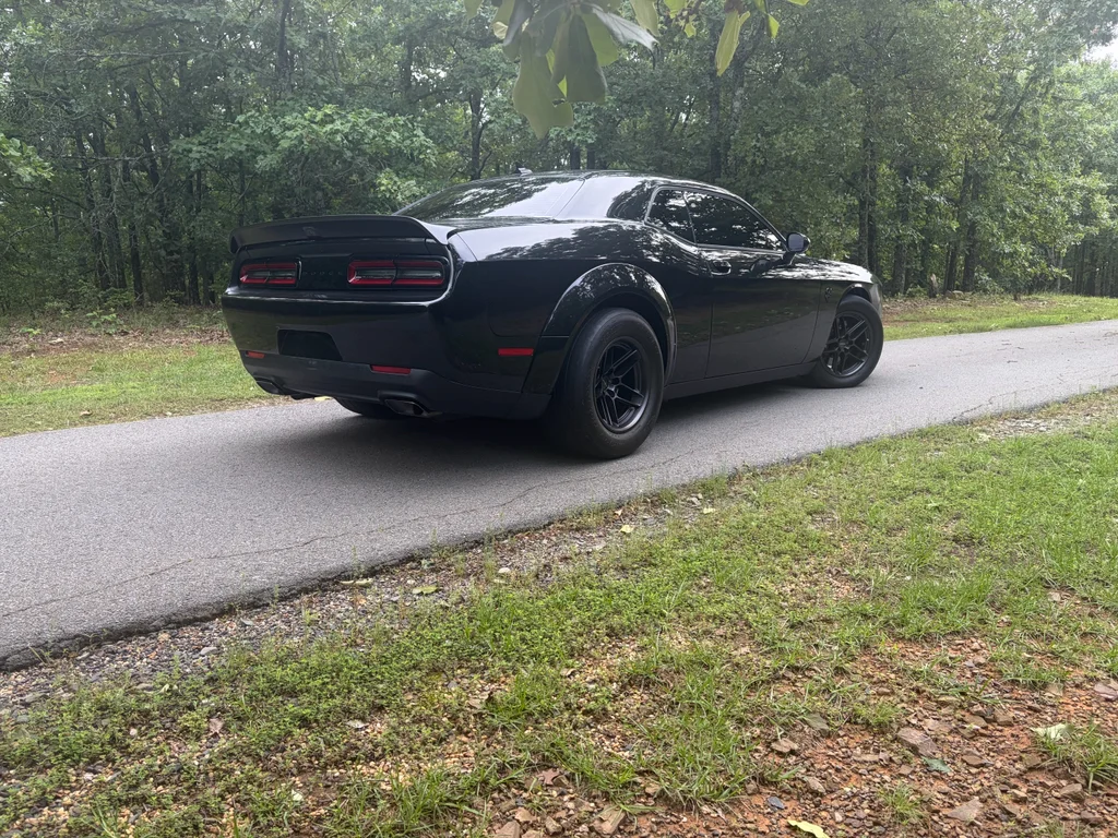 Used 2023 Pitch Black Clearcoat Dodge SRT Demon 170 image 3