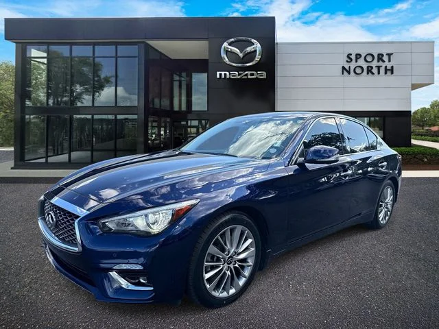 Used 2023 Blue INFINITI LUXE image 7