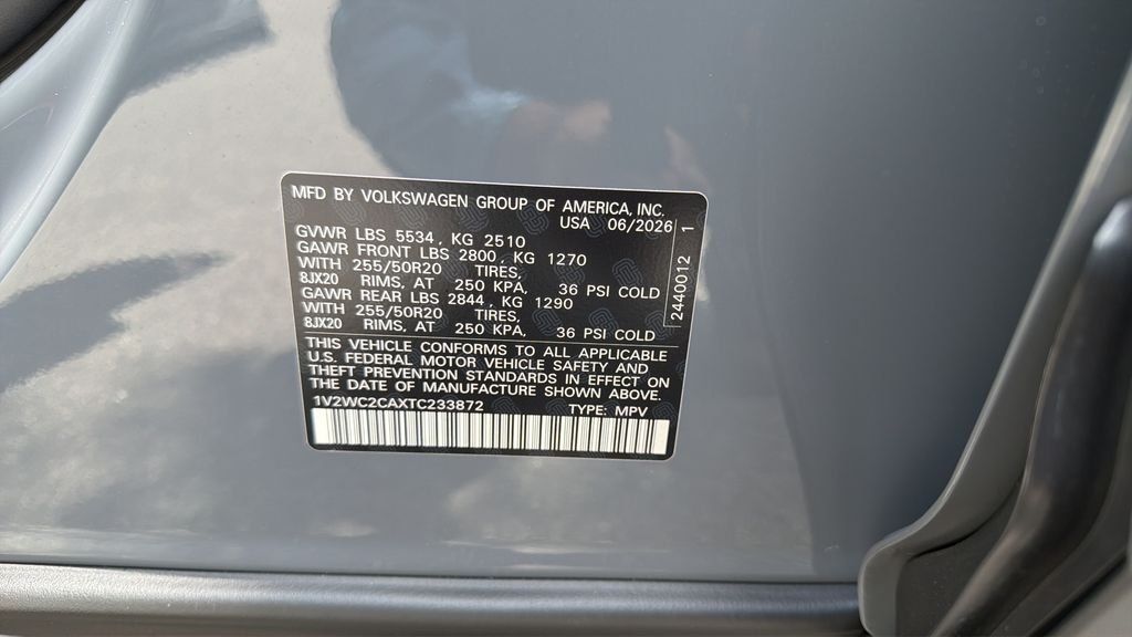 New 2026 Pure Gray Volkswagen 2.0T SE w/Technology image 35