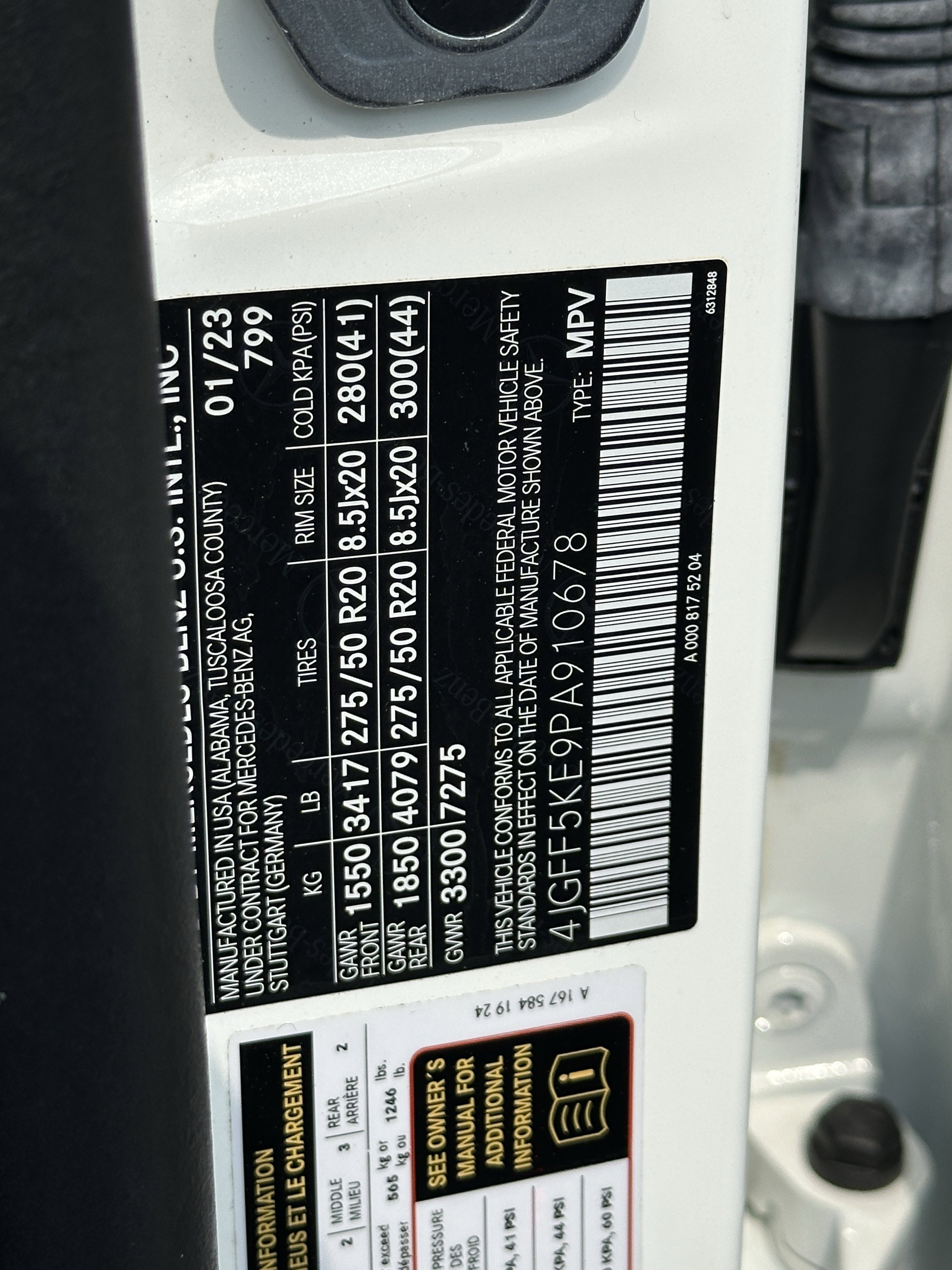 Used 2023 White Mercedes-Benz GLS 450 image 37