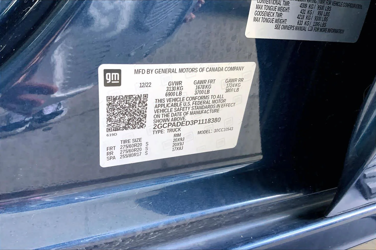 Used 2023 Northsky Blue Metallic Chevrolet RST image 35
