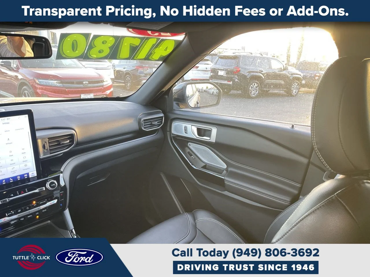 Used 2023 AGATE BLACK METAL Ford ST image 3