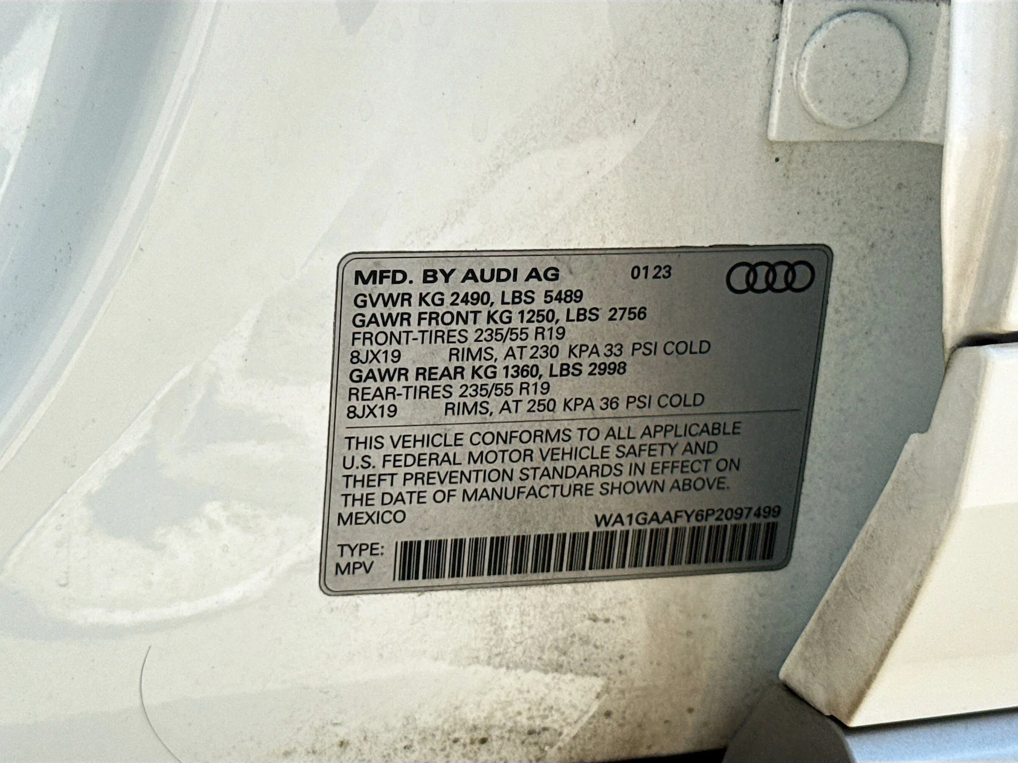 Used 2023 Ibis White Audi S line Premium image 44