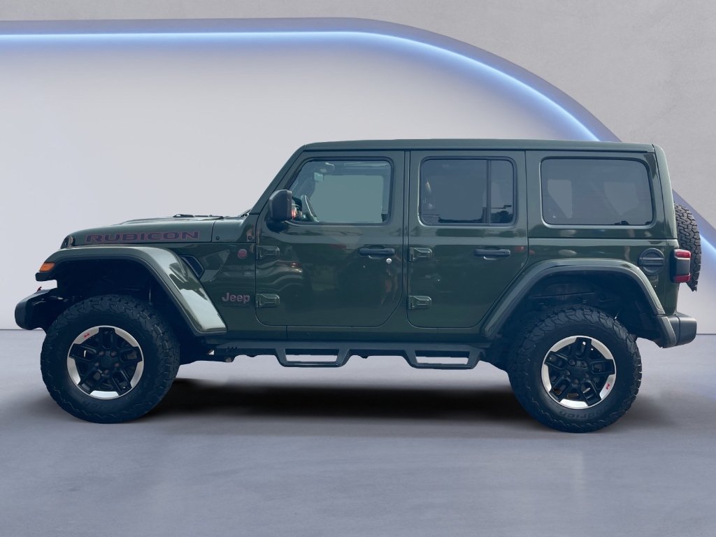 Used 2021 Sarge Green Clearcoat Jeep Unlimited Rubicon image 21