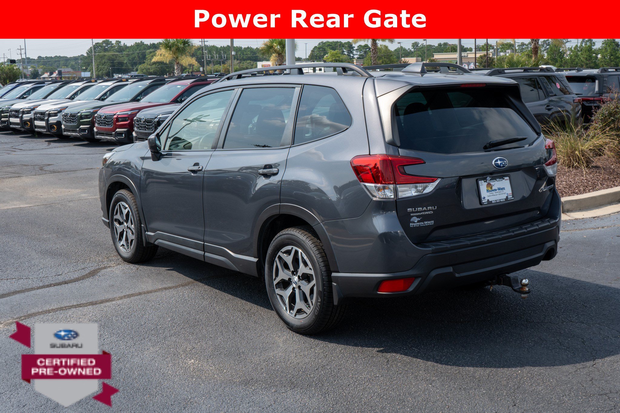 Used 2023 Magnetite Gray Metallic Subaru Premium image 5