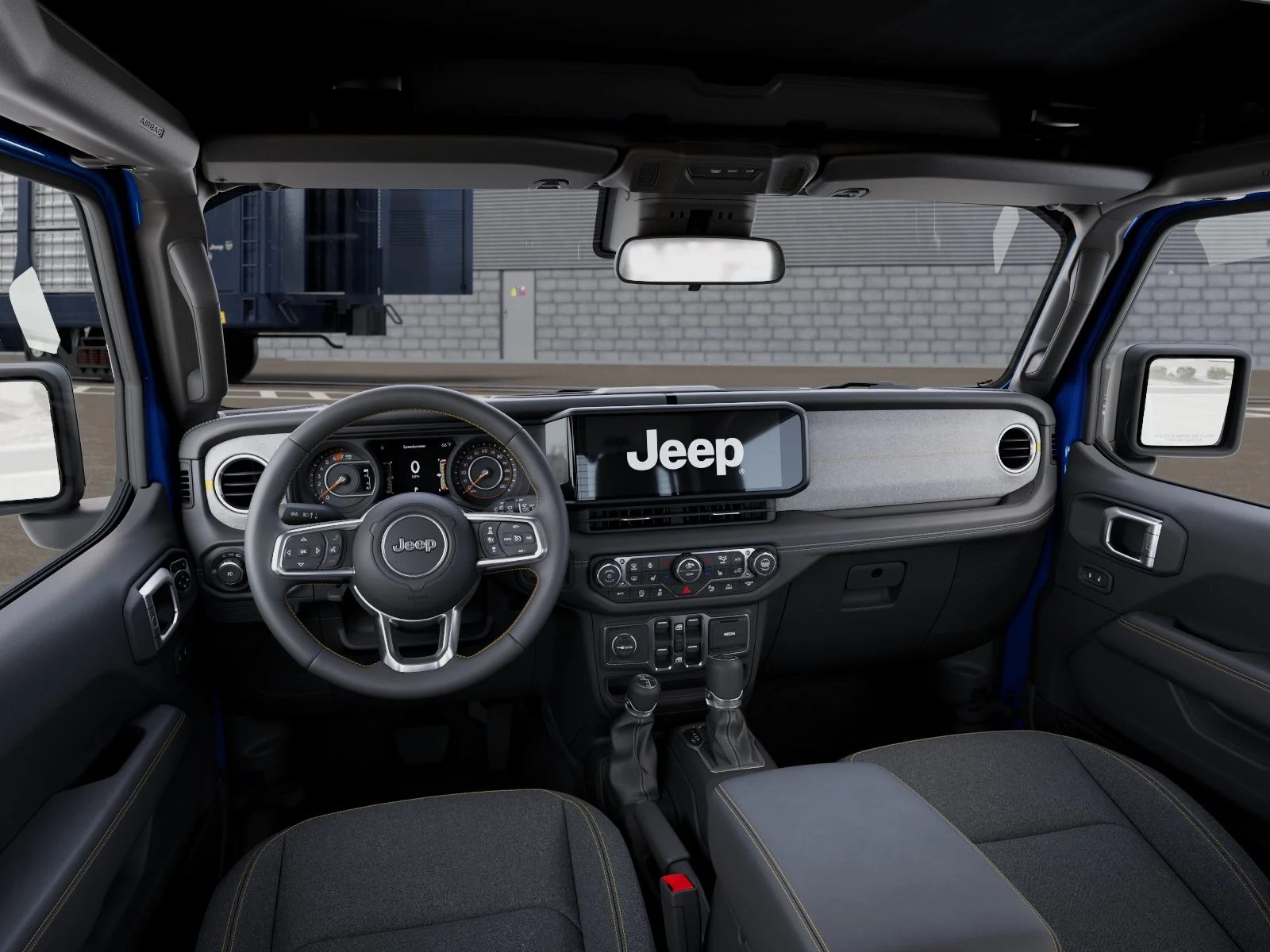 New 2027 Hydro Blue Pearlcoat Jeep Sahara image 8