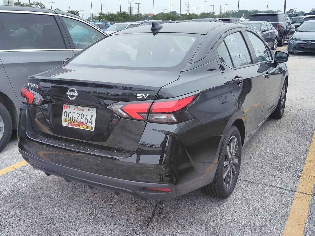 Used 2024 Super Black Nissan SV image 2
