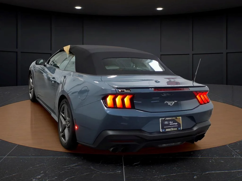 Certified Used 2025 Vapor Blue Ford EcoBoost Premium image 4