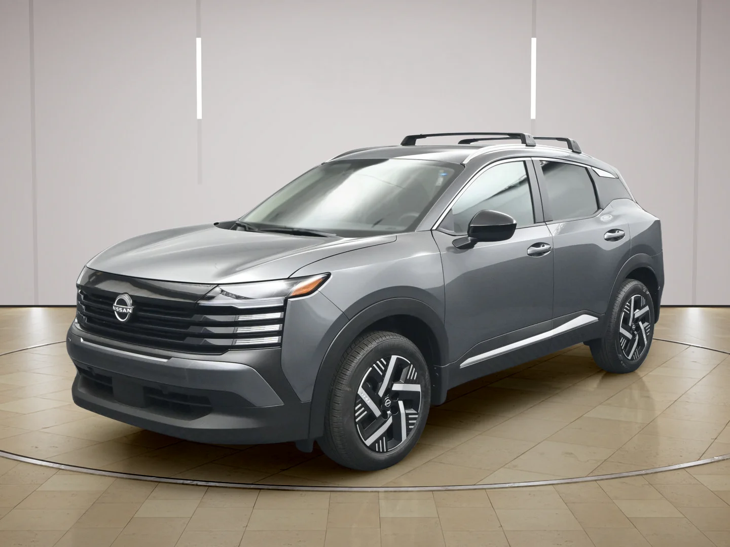 New 2026 Gun Metallic Nissan SV image 3