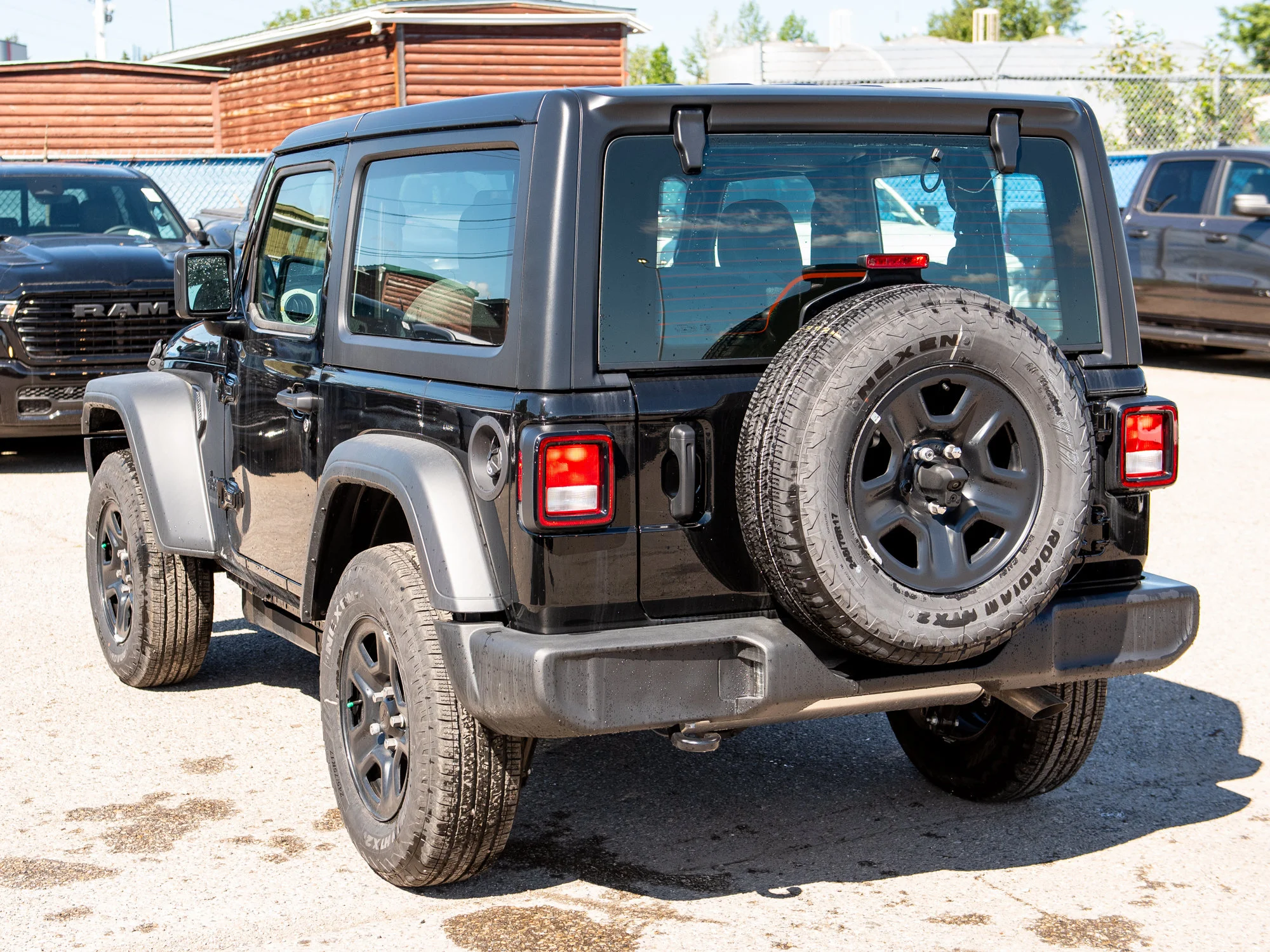 New 2026 Black Jeep Sport* 2 Door 4x4, Turbo image 4