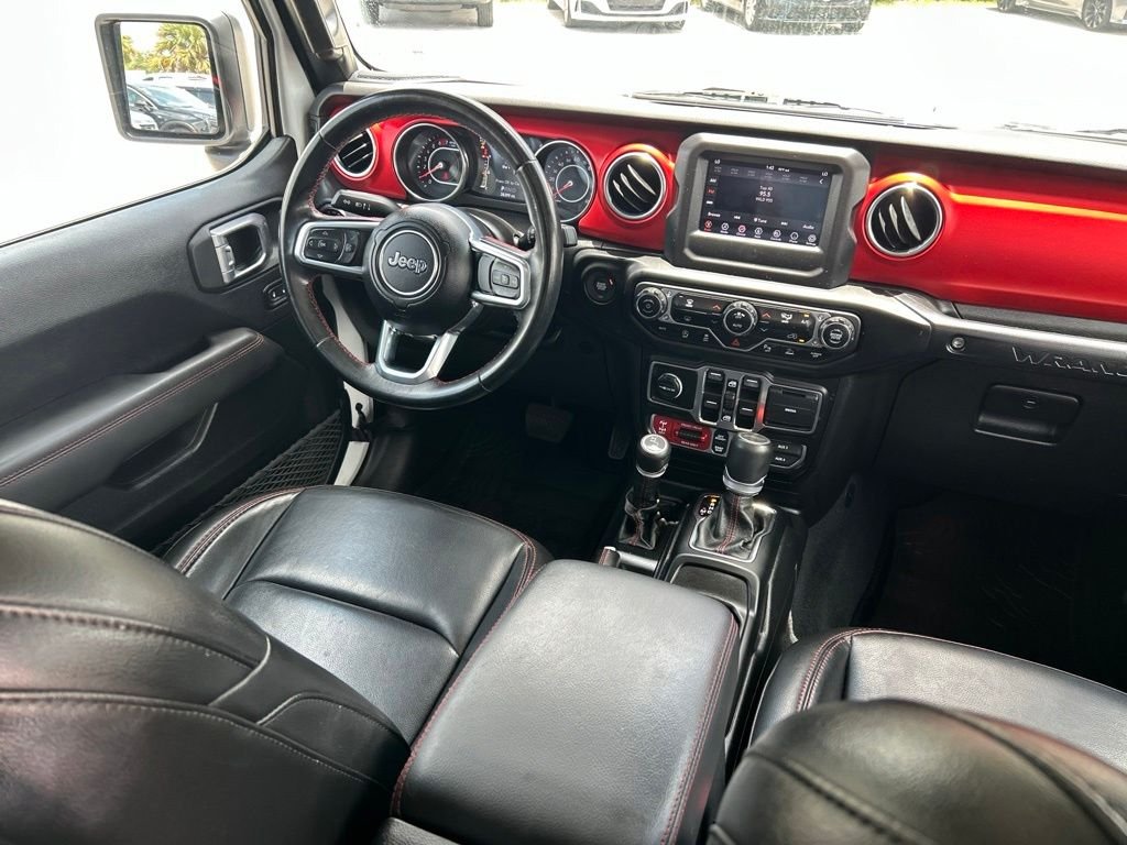 Used 2021 White Jeep Unlimited Rubicon image 10