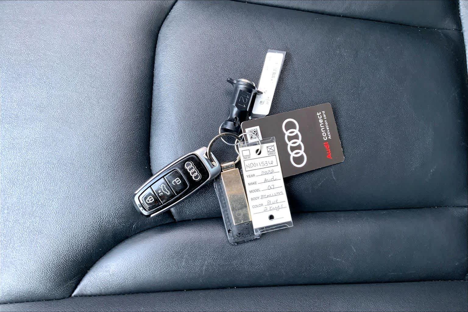 Used 2022 Mythos Black Metallic Audi Premium image 15