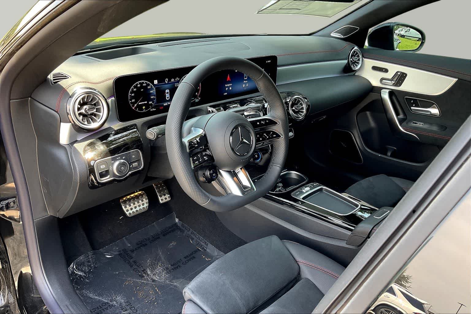 New 2025 Cosmos Black Metallic Mercedes-Benz AMG® CLA 35 4MATIC® Coupe image 9