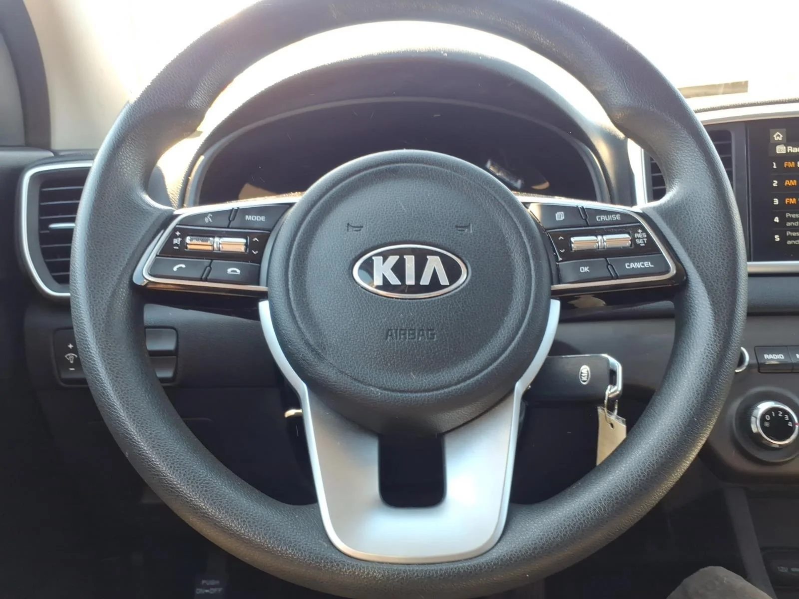 Used 2022 Black Cherry Kia LX image 25