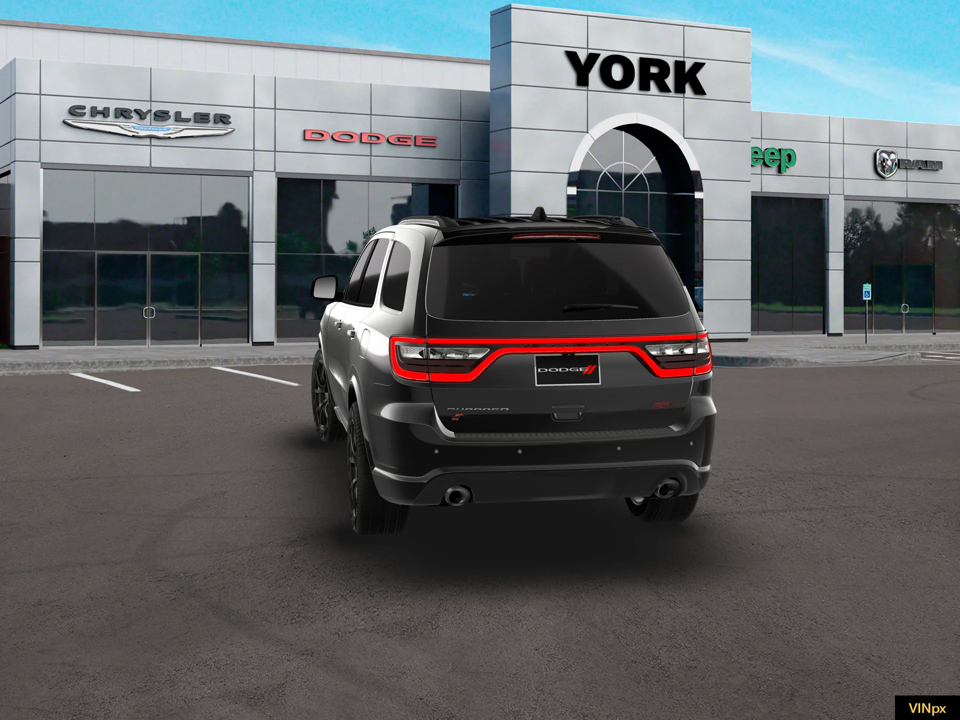 New 2026 Diamond Black Clear-Coat Exterior Paint Dodge GT PLUS image 13