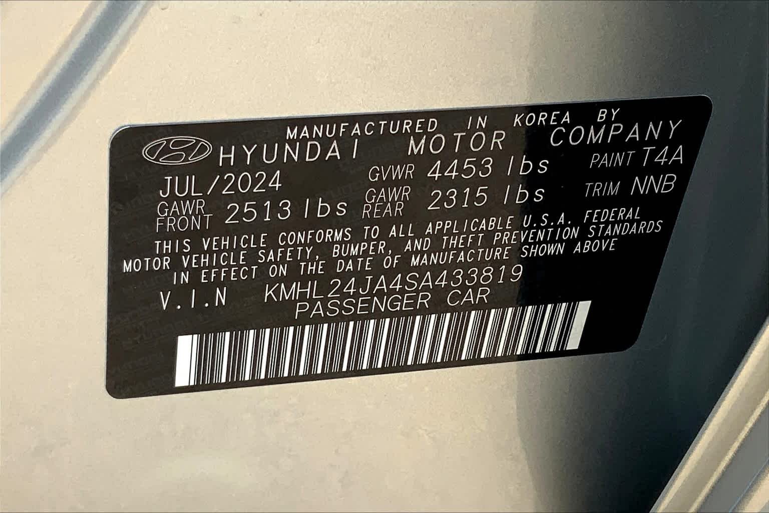 Used 2025 Aero Silver Hyundai SE image 21