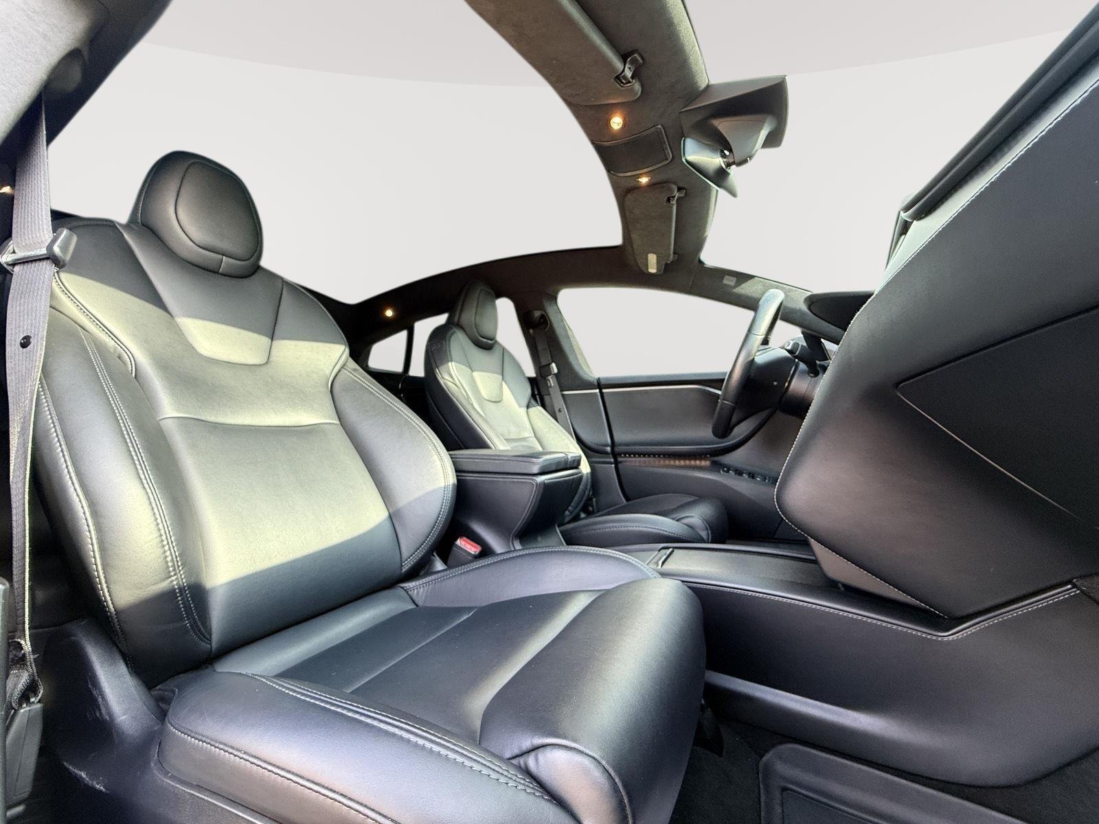 Used 2021 Solid Black Tesla Performance image 18
