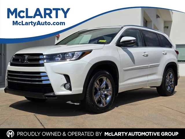 2018 TOYOTA HIGHLANDER LIMITED PLATINUM V6 AWD