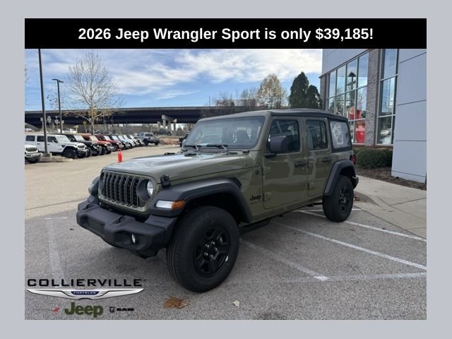 New 2026 Jeep Wrangler Sport 4WD