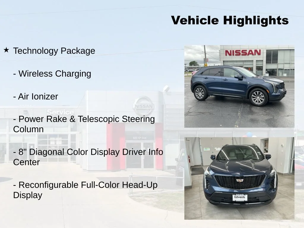 Used 2019 Blue Cadillac Sport image 9
