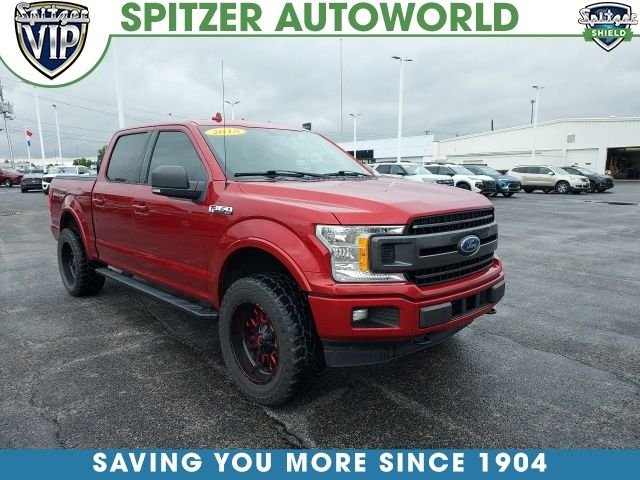 Used 2018 Red Ford XLT image 1