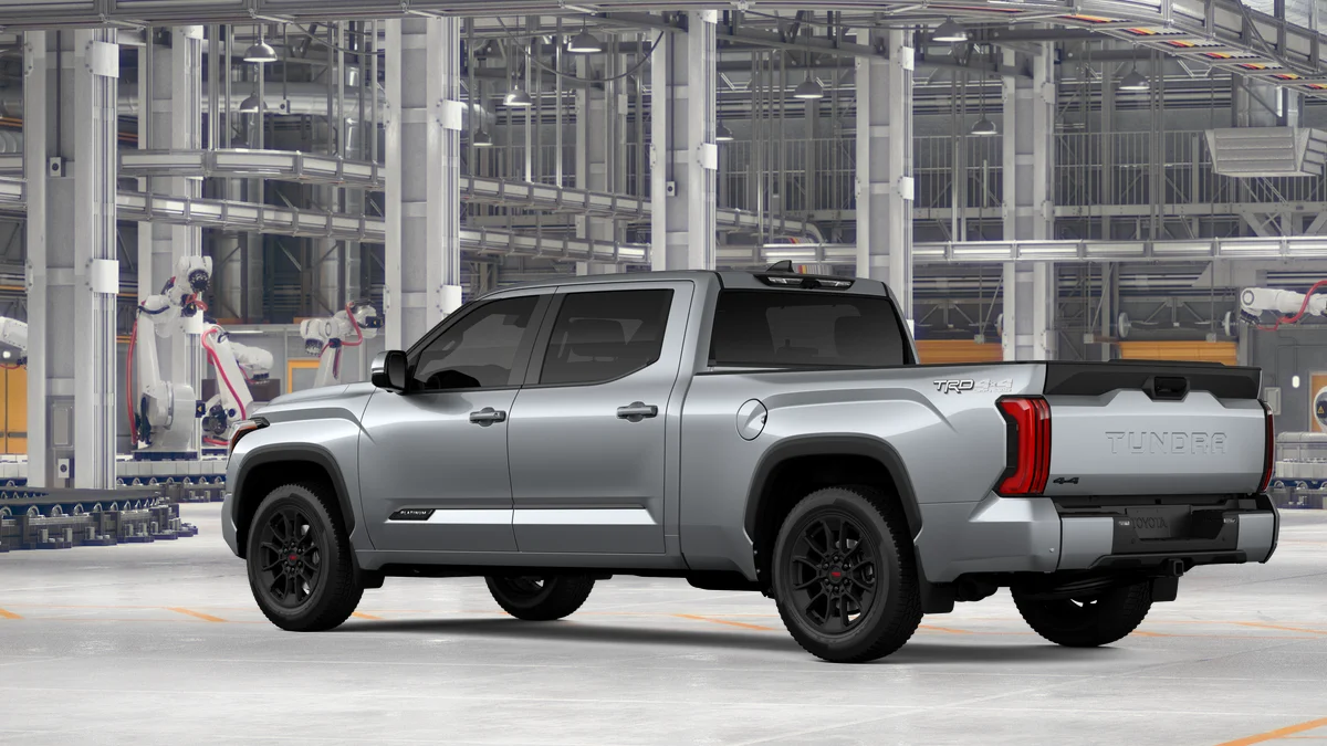 New 2026 Celestial Silver Metallic Toyota Platinum image 6