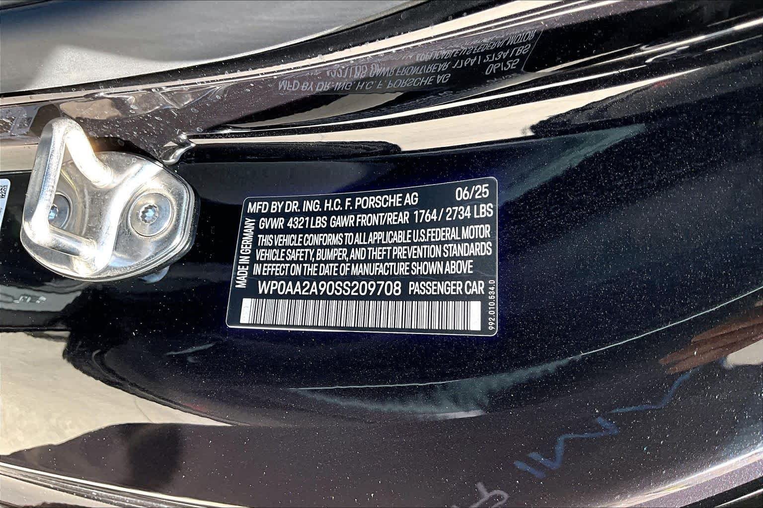 Used 2025 Black Porsche Carrera image 26