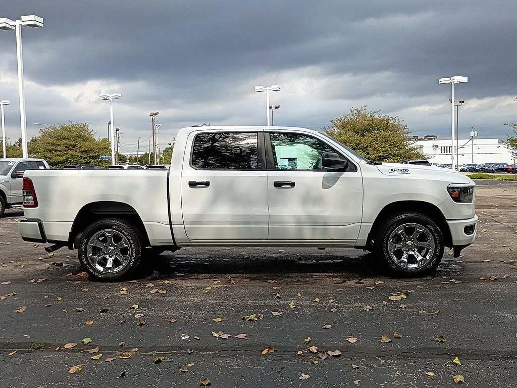 Used 2023 Bright White Clear Coat Ram Tradesman image 2